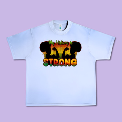 My History Is Strong Urban Heavy Tee Designed By Howdyjamesfarm