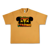 Peanut Butter My history is strong Urban Heavy Tee - HowdyJamesFarm