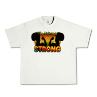 Pistachio My history is strong Urban Heavy Tee - HowdyJamesFarm