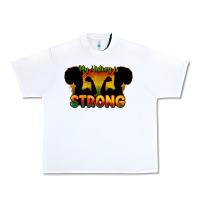 White My history is strong Urban Heavy Tee - HowdyJamesFarm