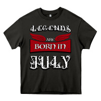 Asphalt Legends are born in July Heavy Core Tee - Bettercallsaul