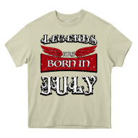 Mossy Legends are born in July Heavy Core Tee - Bettercallsaul