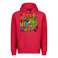 Cardinal too hip to hop frog Premium Hoodie - LillyAllenDesigns
