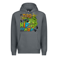 Rock too hip to hop frog Premium Hoodie - LillyAllenDesigns