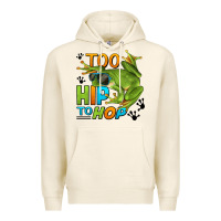 Tofu too hip to hop frog Premium Hoodie - LillyAllenDesigns