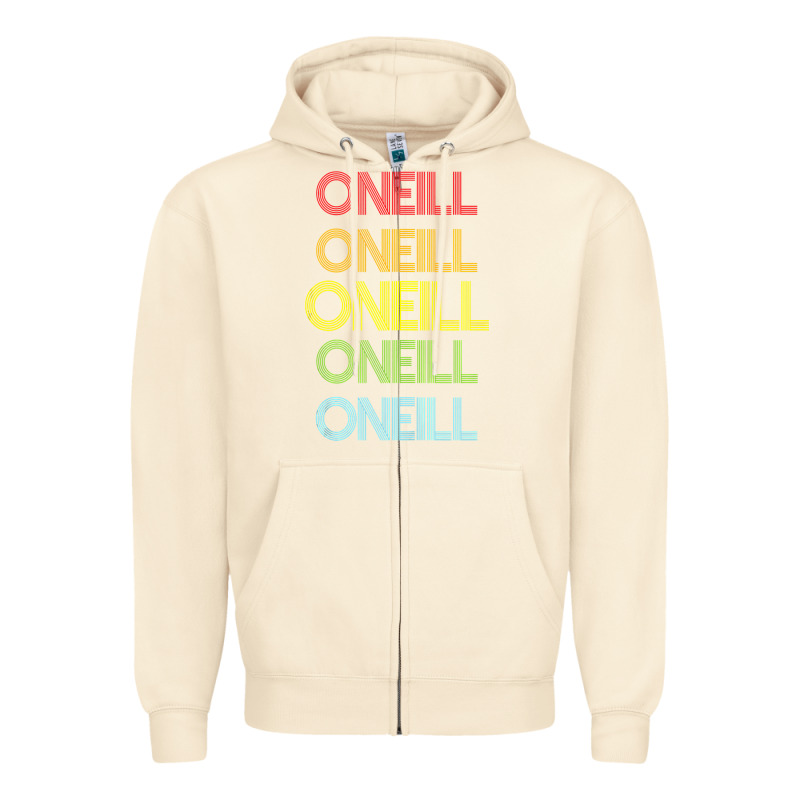 Oneill Name Zipper Hoodie by longCreatives | Teevron