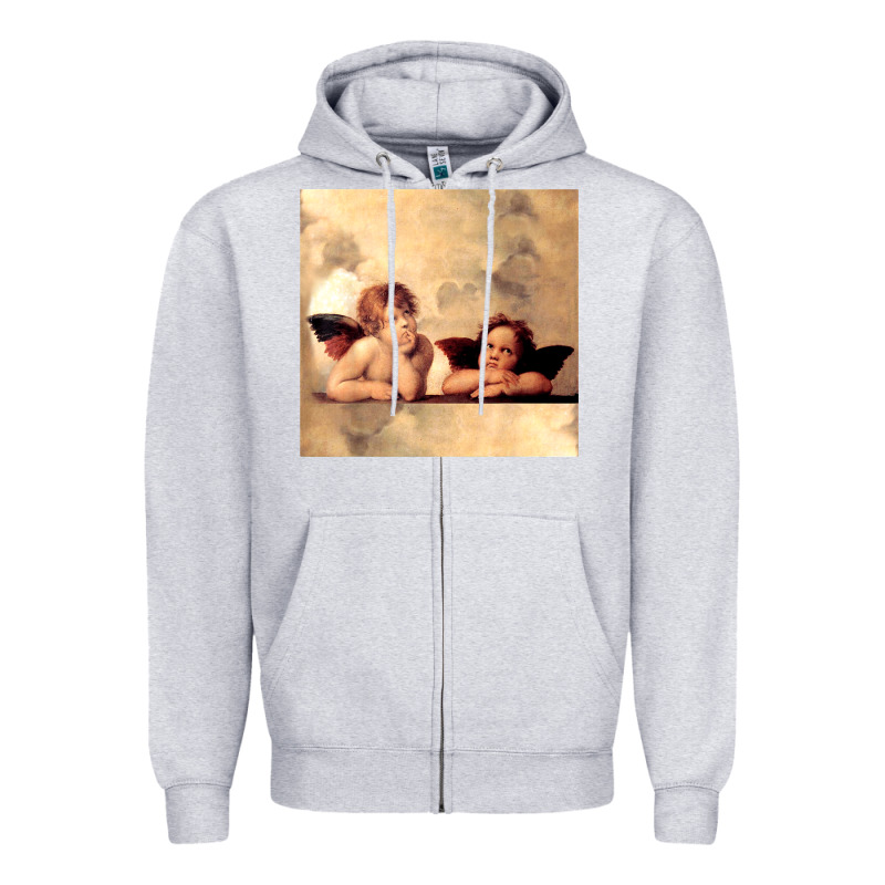 Angels Gift Raphael Cupid Cherubs Art Valentine Angel Zipper Hoodie by longCreatives | Teevron