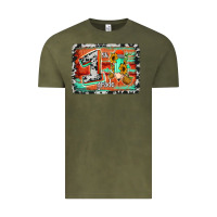 Vintage Olive western back to school 1st grade Vintage Tee - Jasminsmagicworld
