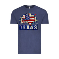 Vintage Denim texas 4th of july Vintage Tee - CowGirlArtShop