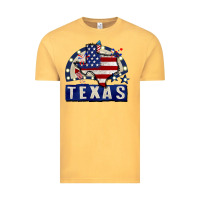 Vintage Mustard texas 4th of july Vintage Tee - CowGirlArtShop