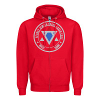 Red Secret Jewish Space Laser Corps Mazel Tov Funny Prank Zipper Hoodie - longCreatives