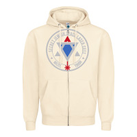 Sandshell Secret Jewish Space Laser Corps Mazel Tov Funny Prank Zipper Hoodie - longCreatives