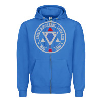 True Royal Secret Jewish Space Laser Corps Mazel Tov Funny Prank Zipper Hoodie - longCreatives