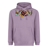 Lavender american football mom Heavyweight Hoodie - BarkalooDesign