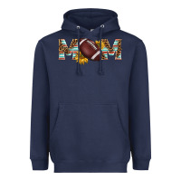 Navy american football mom Heavyweight Hoodie - BarkalooDesign