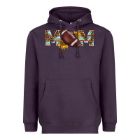 Plum american football mom Heavyweight Hoodie - BarkalooDesign