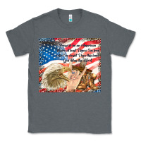 Charcoal Heather god bless the usa Classic Tee - TumblerDesignByShophia