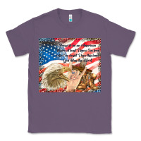 Lavender god bless the usa Classic Tee - TumblerDesignByShophia