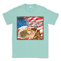 Seafoam god bless the usa Classic Tee - TumblerDesignByShophia