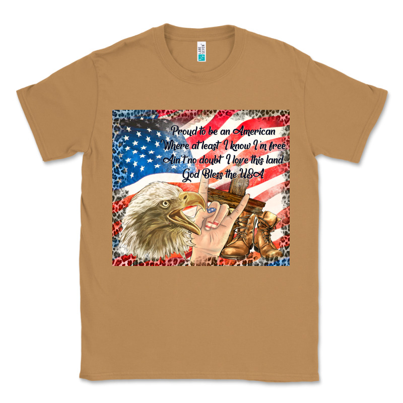 God Bless The Usa Classic Tee by TumblerDesignByShophia | Teevron