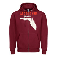 Burgundy lacoochee florida usa state america travel floridian t shirt Zipper Hoodie - longCreatives