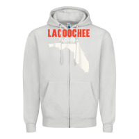 Dove Grey lacoochee florida usa state america travel floridian t shirt Zipper Hoodie - longCreatives