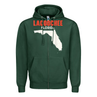 Sports Green lacoochee florida usa state america travel floridian t shirt Zipper Hoodie - longCreatives