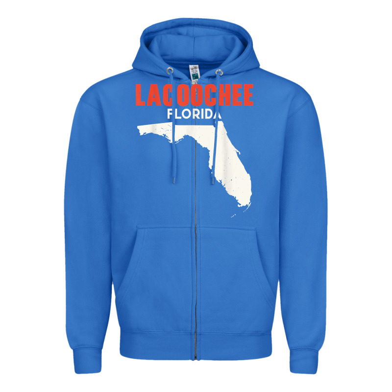 Lacoochee Florida Usa State America Travel Floridian T Shirt Zipper Hoodie by longCreatives | Teevron