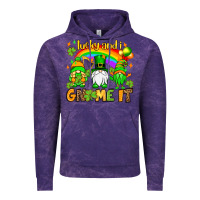 Cloud Purple St. Patrick's Lucky and i gnome it Vintage Hoodie - OliviaCreatesArt