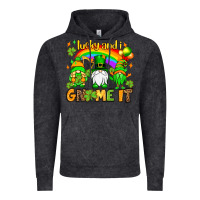 Vintage Black St. Patrick's Lucky and i gnome it Vintage Hoodie - OliviaCreatesArt