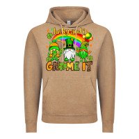 Vintage Coffee St. Patrick's Lucky and i gnome it Vintage Hoodie - OliviaCreatesArt