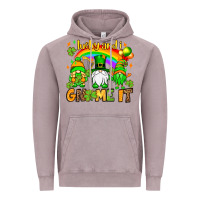 Vintage Zinc St. Patrick's Lucky and i gnome it Vintage Hoodie - OliviaCreatesArt