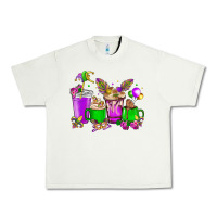 Pistachio Mardi Gras coffee cups Urban Heavy Tee - HowdyJamesFarm