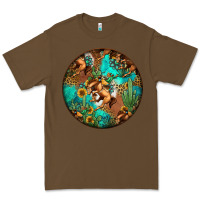 Cacao western pattern circle Premium Tee - Jasminsmagicworld