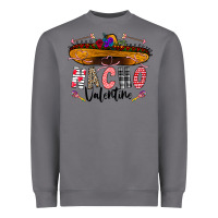 Storm festive sombrero and nacho art Heavyweight Sweatshirt - CowhideDigitalArt