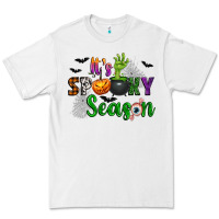 White It's Spooky Season Premium Tee - texasbilliewilder