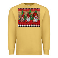 Antique Gold Christmas gnomes Premium Sweatshirt - BarkalooDesign