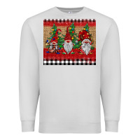 Dove Grey Christmas gnomes Premium Sweatshirt - BarkalooDesign