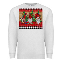 Oatmeal Heather Christmas gnomes Premium Sweatshirt - BarkalooDesign