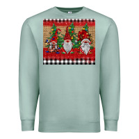 Seafoam Christmas gnomes Premium Sweatshirt - BarkalooDesign