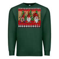 Sports Green Christmas gnomes Premium Sweatshirt - BarkalooDesign
