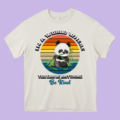 In A World Where You Can Be Anything Be Kind Heavy Core Tee Designed By Bettercallsaul