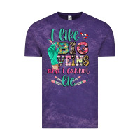 Cloud Purple I like big veins and i cannot lie Vintage Tee - CowGirlArtShop