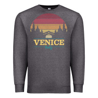Venice Italy   Vintage Retro Italian Travel Souvenir Gift Pullover Hoo Premium Sweatshirt | Teevron