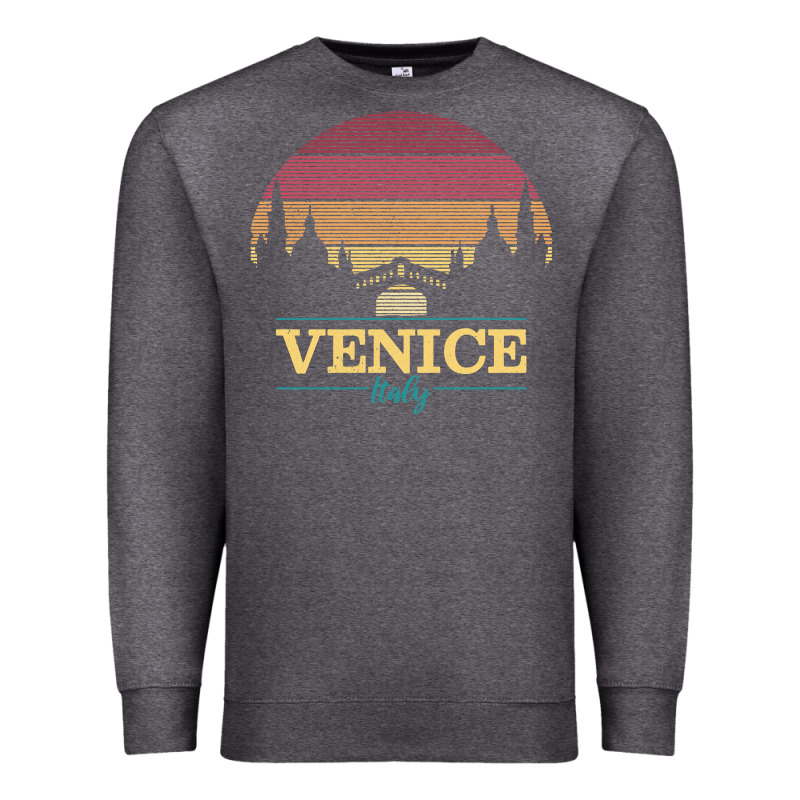 Venice Italy   Vintage Retro Italian Travel Souvenir Gift Pullover Hoo Premium Sweatshirt by longCreatives | Teevron