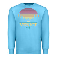 Ocean Blue venice italy   vintage retro italian travel souvenir gift pullover hoo Premium Sweatshirt - longCreatives