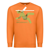 Carrot The Backrooms graphic Premium Sweatshirt - longCreatives