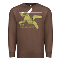 Chestnut The Backrooms graphic Premium Sweatshirt - longCreatives