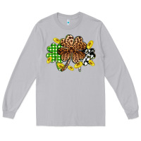 Moon Dust St. Patrick's Day shamrocks Long Sleeve Tee - OliviaCreatesArt
