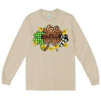St. Patrick's Day Shamrocks Long Sleeve Tee | Teevron